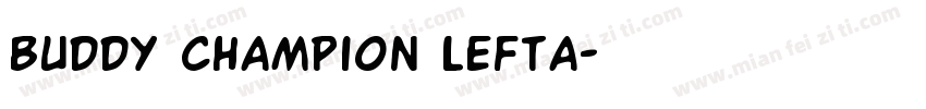 Buddy Champion Lefta字体转换
